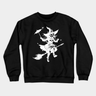 Witch cat Crewneck Sweatshirt